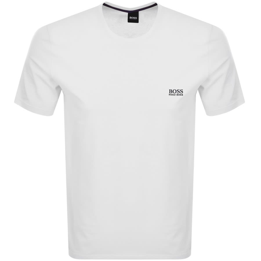 Product Image for BOSS Crew Neck T Shirt White