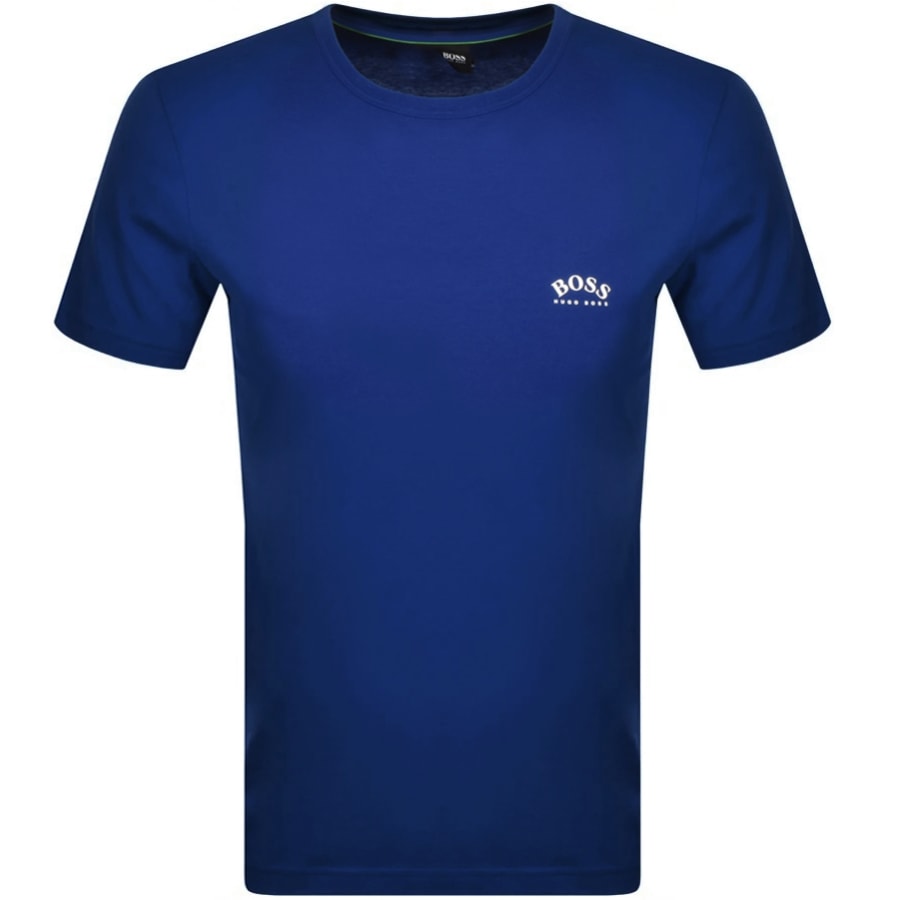 Product Image for BOSS Tee Curved T Shirt Blue