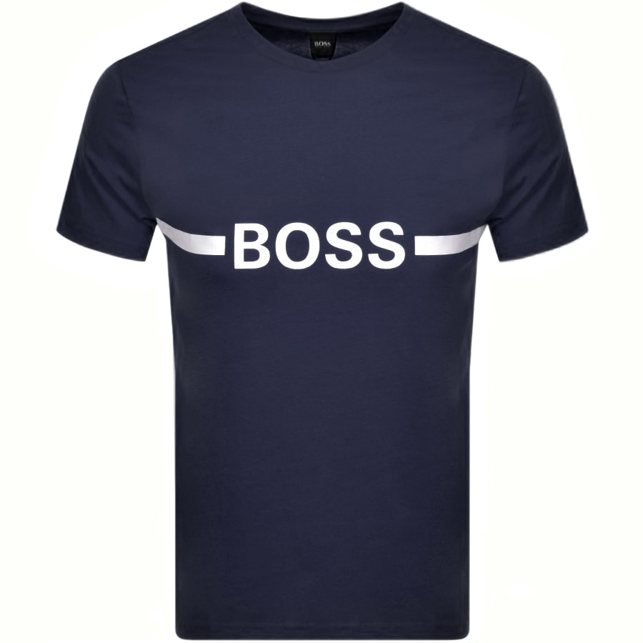 Product Image for BOSS UV Protection T Shirt Navy