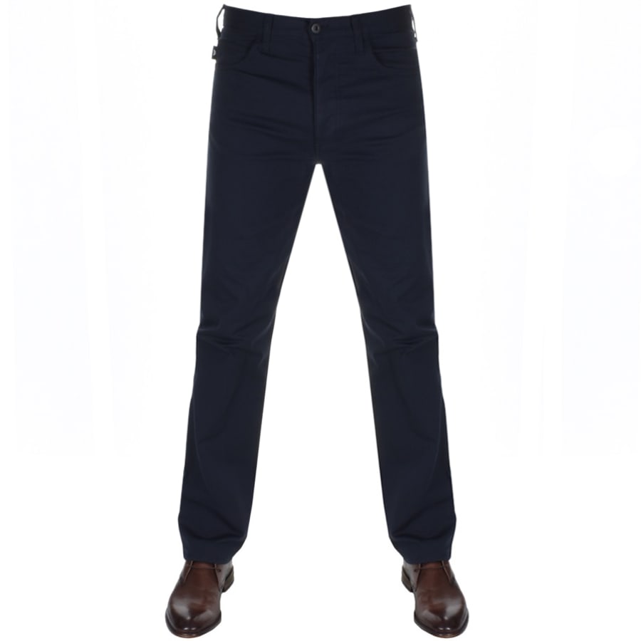 Product Image for Emporio Armani J21 Regular Fit Stretch Jeans Navy