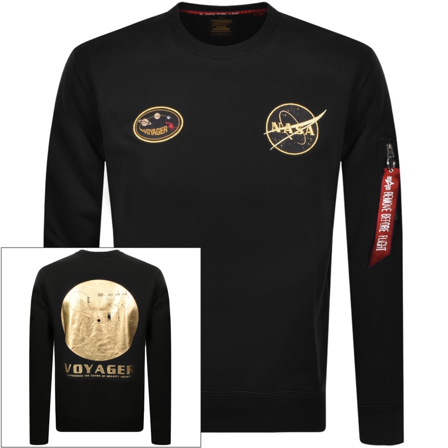 Product Image for Alpha Industries Voyager Sweatshirt Black