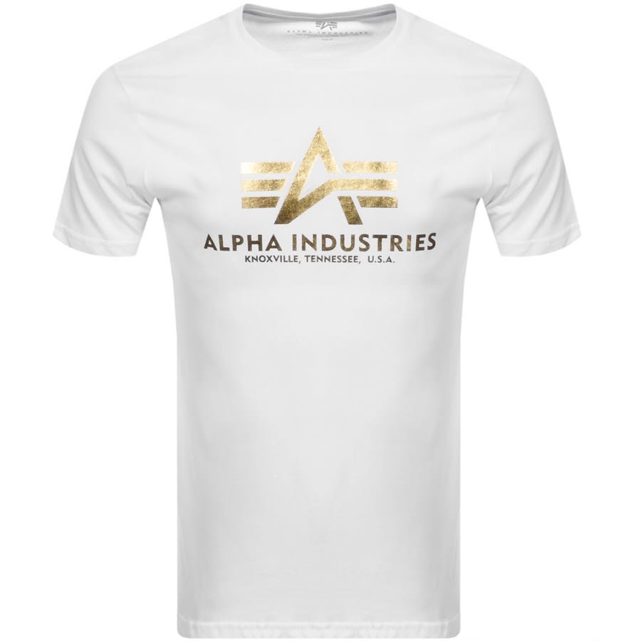 Product Image for Alpha Industries Logo T Shirt White