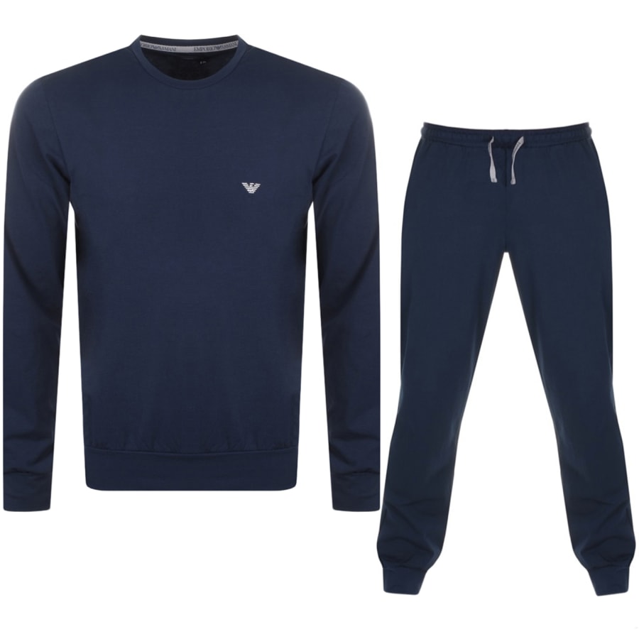 Product Image for Emporio Armani Lightweight Lounge Set Navy