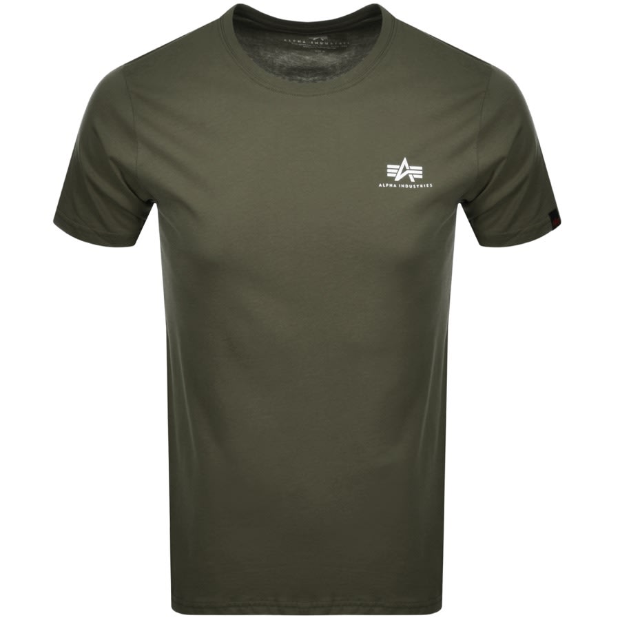 Product Image for Alpha Industries Basic Logo T Shirt Green