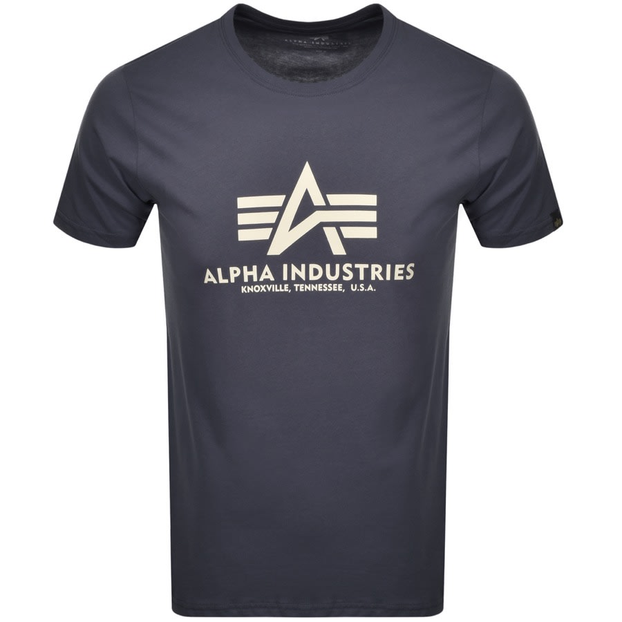 Product Image for Alpha Industries Logo T Shirt Grey