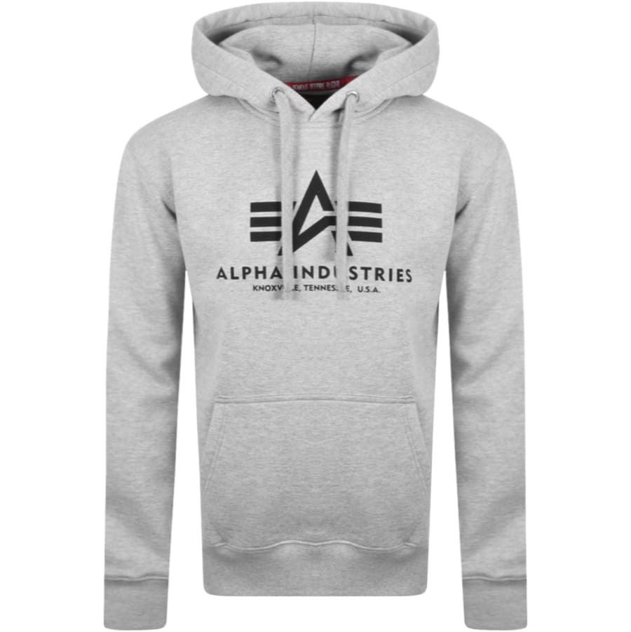 Product Image for Alpha Industries Basic Hoodie Grey