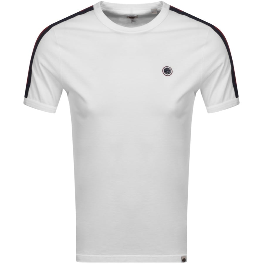 Product Image for Pretty Green Tilby Short Sleeve T Shirt White