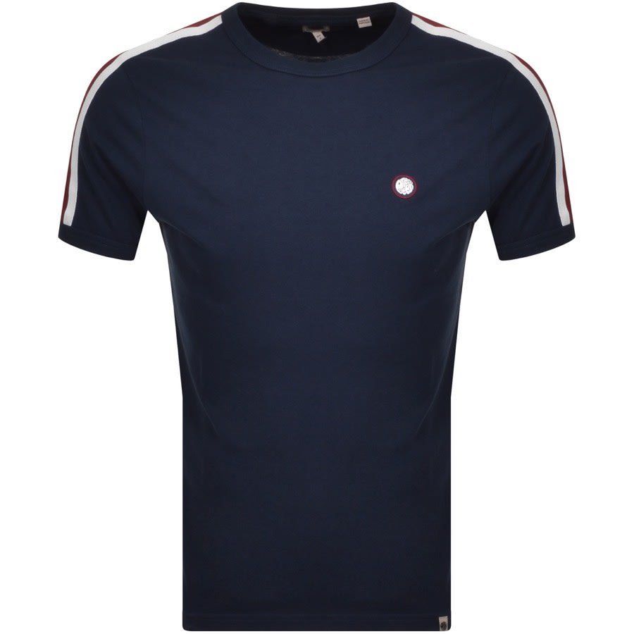 Product Image for Pretty Green Tilby Short Sleeve T Shirt Navy