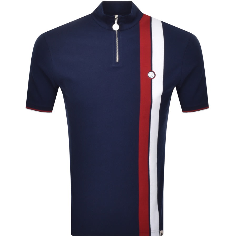Product Image for Pretty Green Tilby Cycling T Shirt Navy