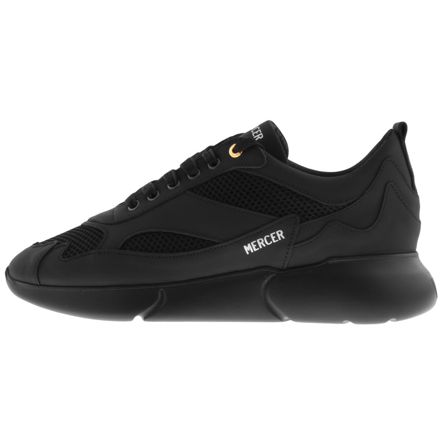Product Image for Mercer Matte Gum Trainers Black