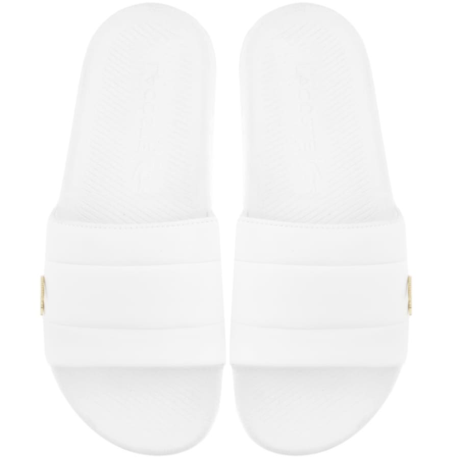 Product Image for Lacoste Croco Sliders White