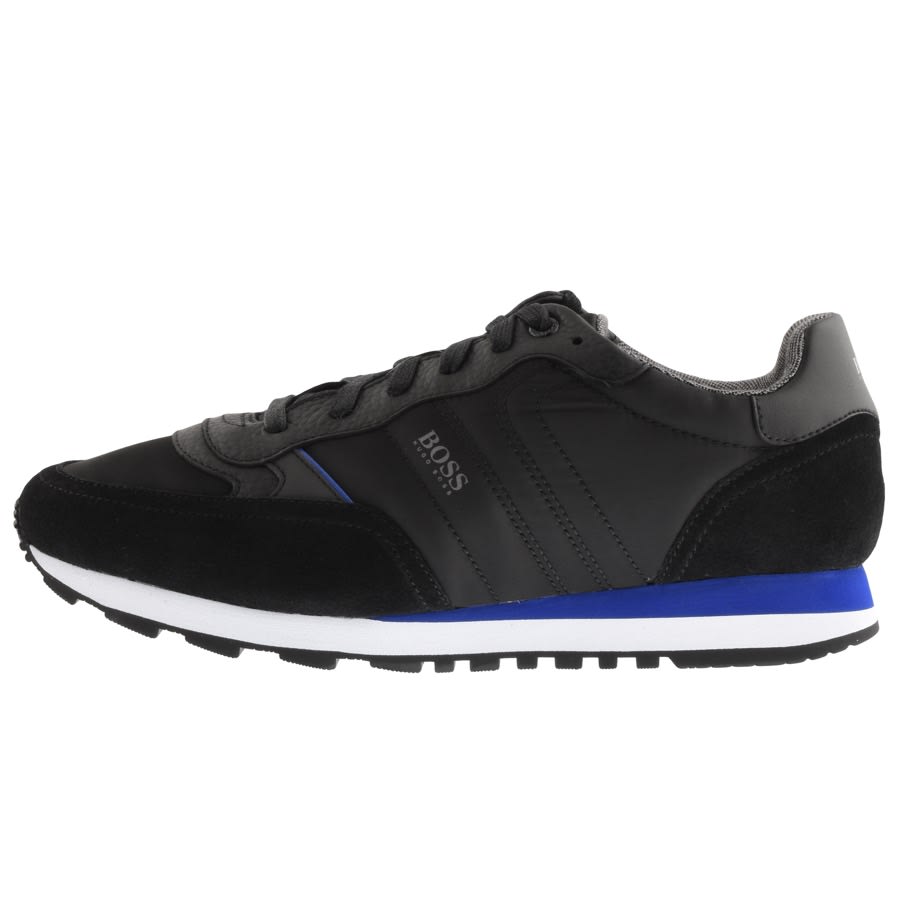 Product Image for BOSS Parkour Runn Trainers Black