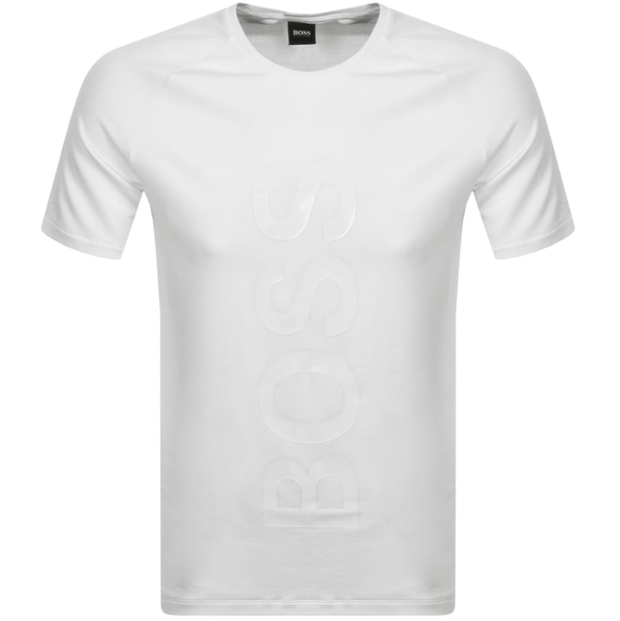 Product Image for BOSS Logo Short Sleeve T Shirt White