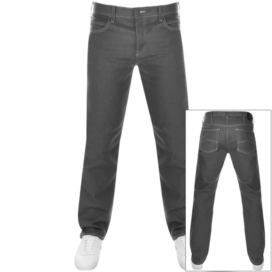 Product Image for Emporio Armani J21 Regular Fit Jeans Grey