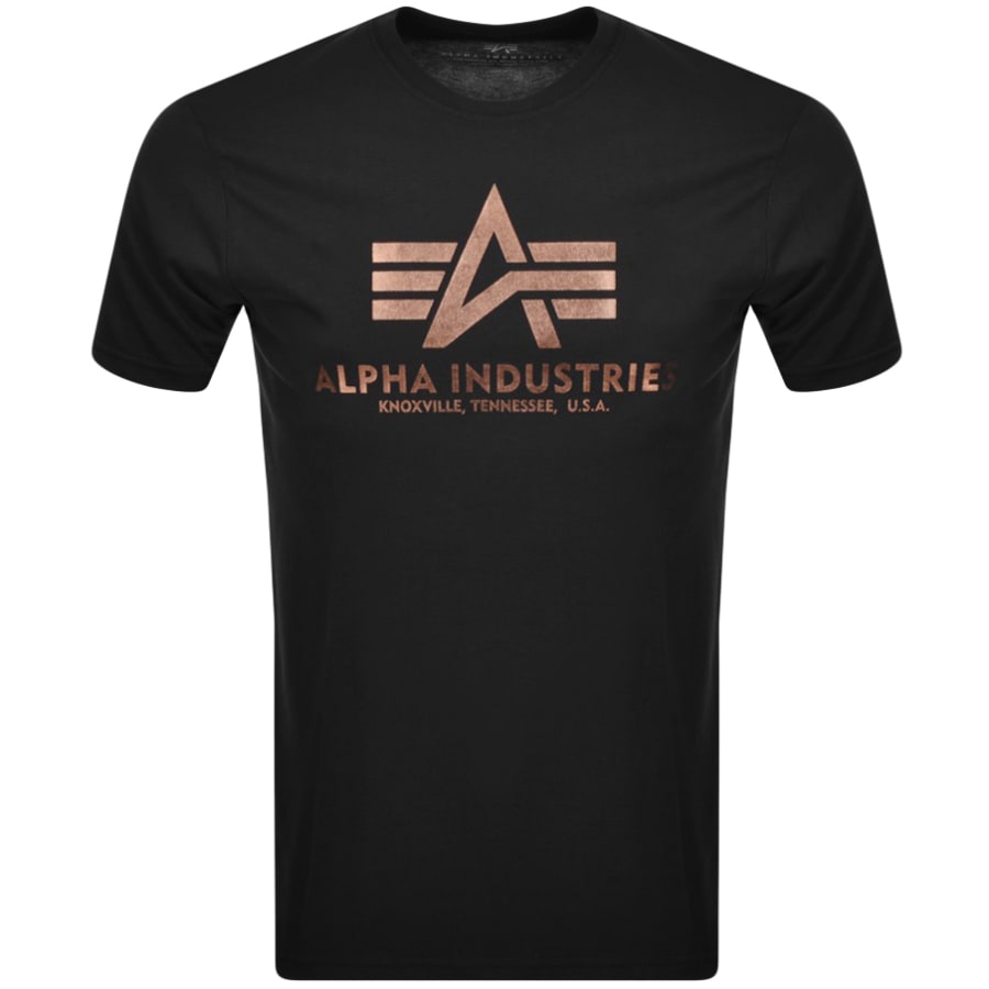 Product Image for Alpha Industries Basic Logo T Shirt Black