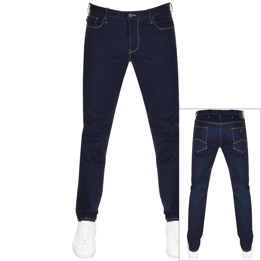 Product Image for Emporio Armani J06 Slim Fit Jeans Blue