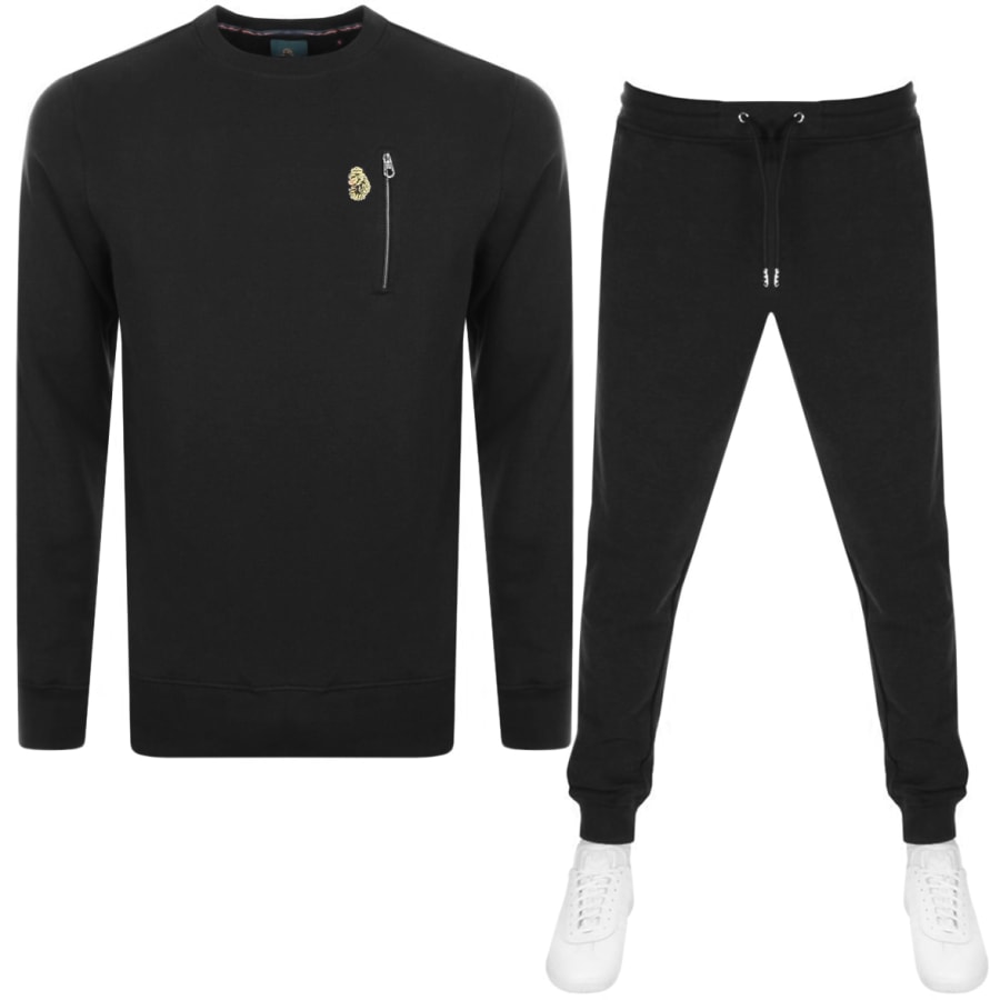 Product Image for Luke 1977 Paris And Rome Tracksuit Black